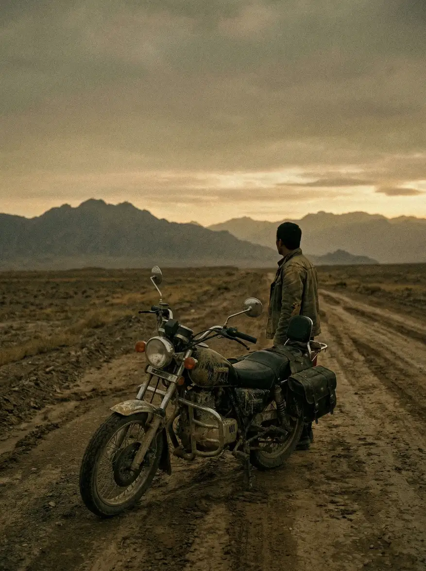 《公路尽头》海报 - 国产自拍